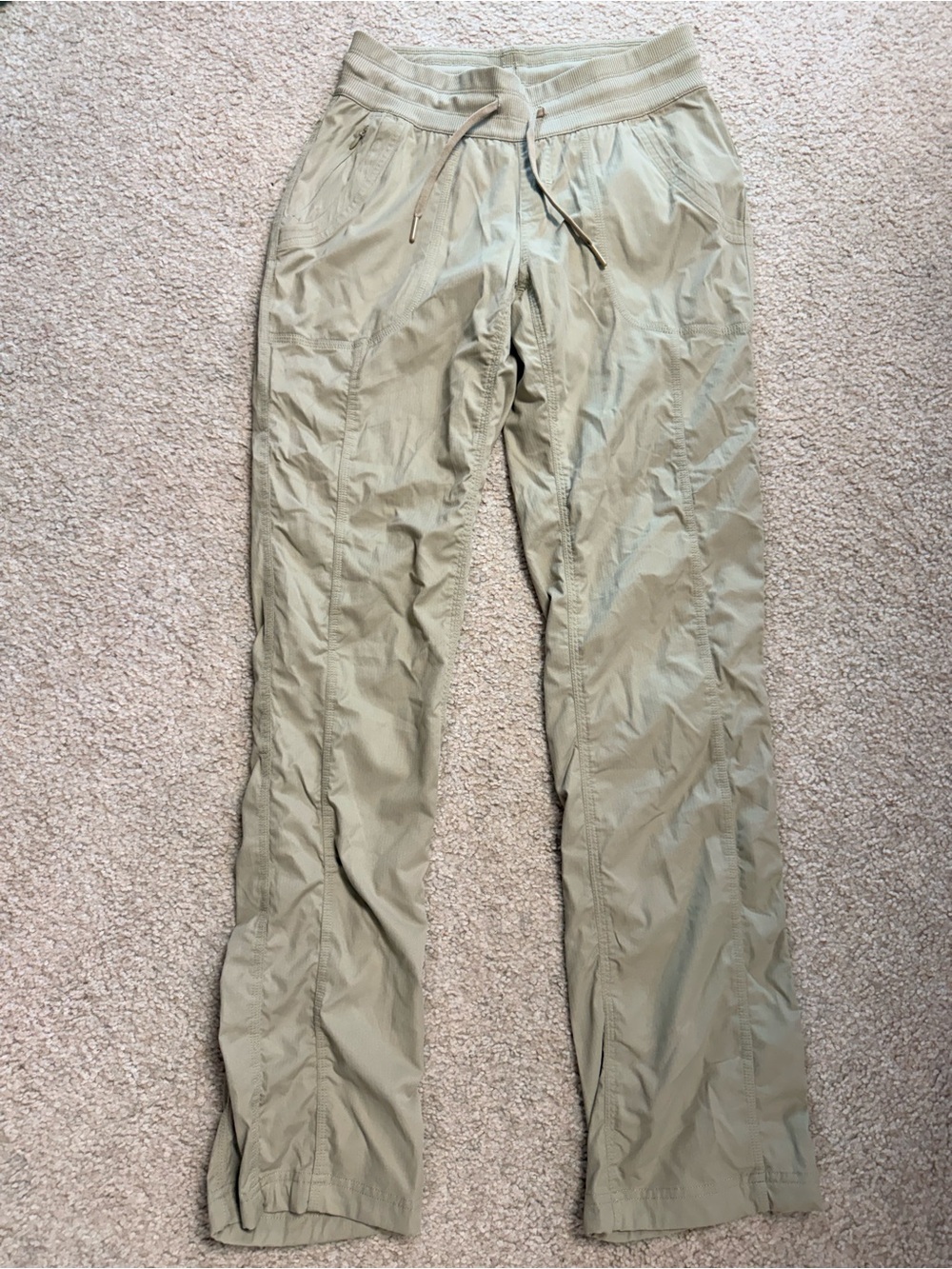 The North Face Women's Straight-Leg Pants in Light Khaki